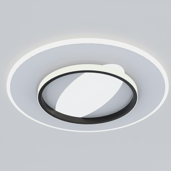 Стельова led люстра з пультом MIRAY FQ кругла 80W біла Ø 49 см