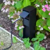 Вуличний світильник - стовпчик низький з розеткою вуличний IP54