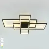 Світлодіодна люстра з пультом та мобільним додатком SVEN 110W 3S чорний