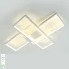 Світлодіодна люстра з пультом та мобільним додатком SVEN 85W 3S білий