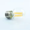 LED лампа FILAMENT G45 4W E27 2800K прозора