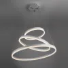 Люстра підвісна світлодіодна  D8174-800+600+400WH dimmer
