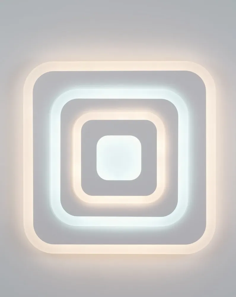 Світильник Led  з матовим акрилом 2234 WH білий 35см