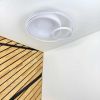 Led люстра кругла з пультом керування DUOS 100 Вт біла Ø 50 см