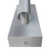 LED настінний світильник BITRIX-H 3W 4200K IP20 білий з вимикачем на корпусі