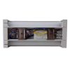 LED настінний світильник BITRIX-W 10W 4200K Ø 18*14 см білий з вимикачем на корпусі