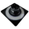 LED настінний світильник 16.5 см DALLAS 12W 4200K IP65 чорний вологозахищений