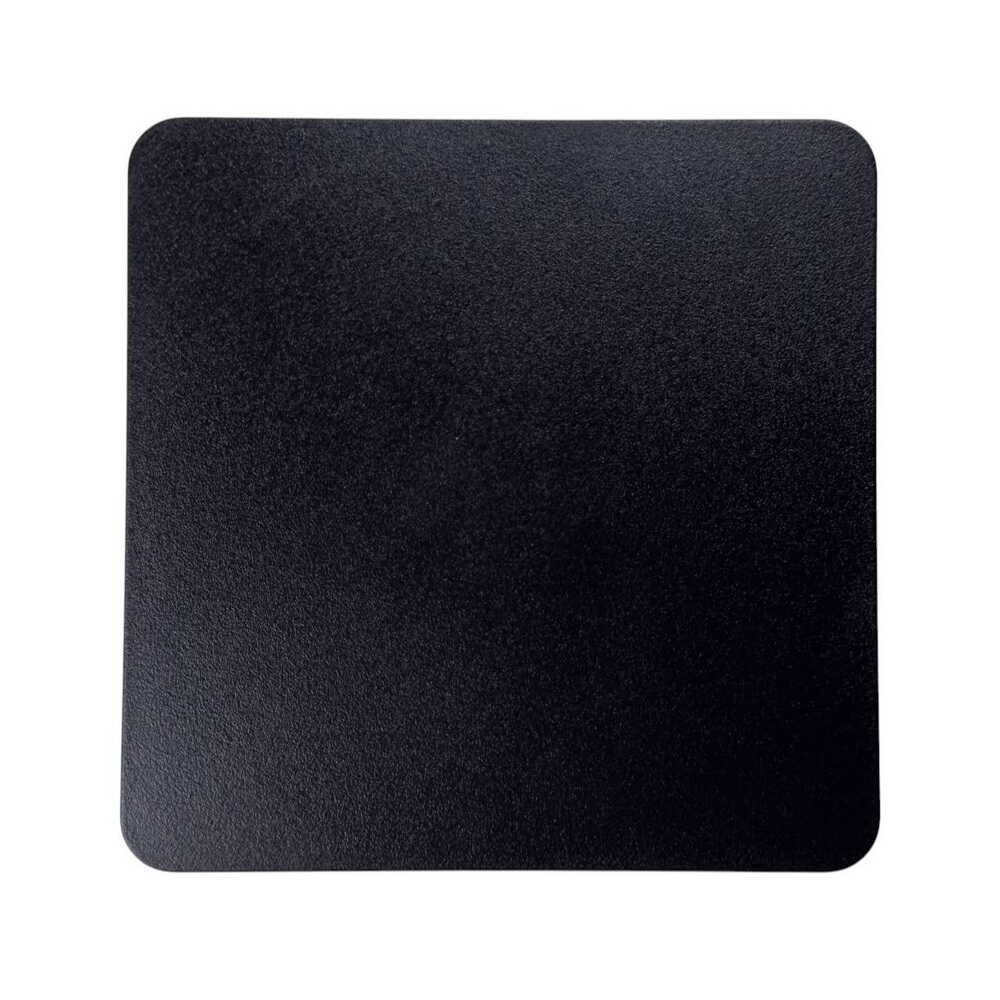 LED настінний світильник 13.5 см DALLAS 7W 4200K IP65 чорний вологозахищений
