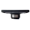 LED настінний світильник 13.5 см DALLAS 7W 4200K IP65 чорний вологозахищений