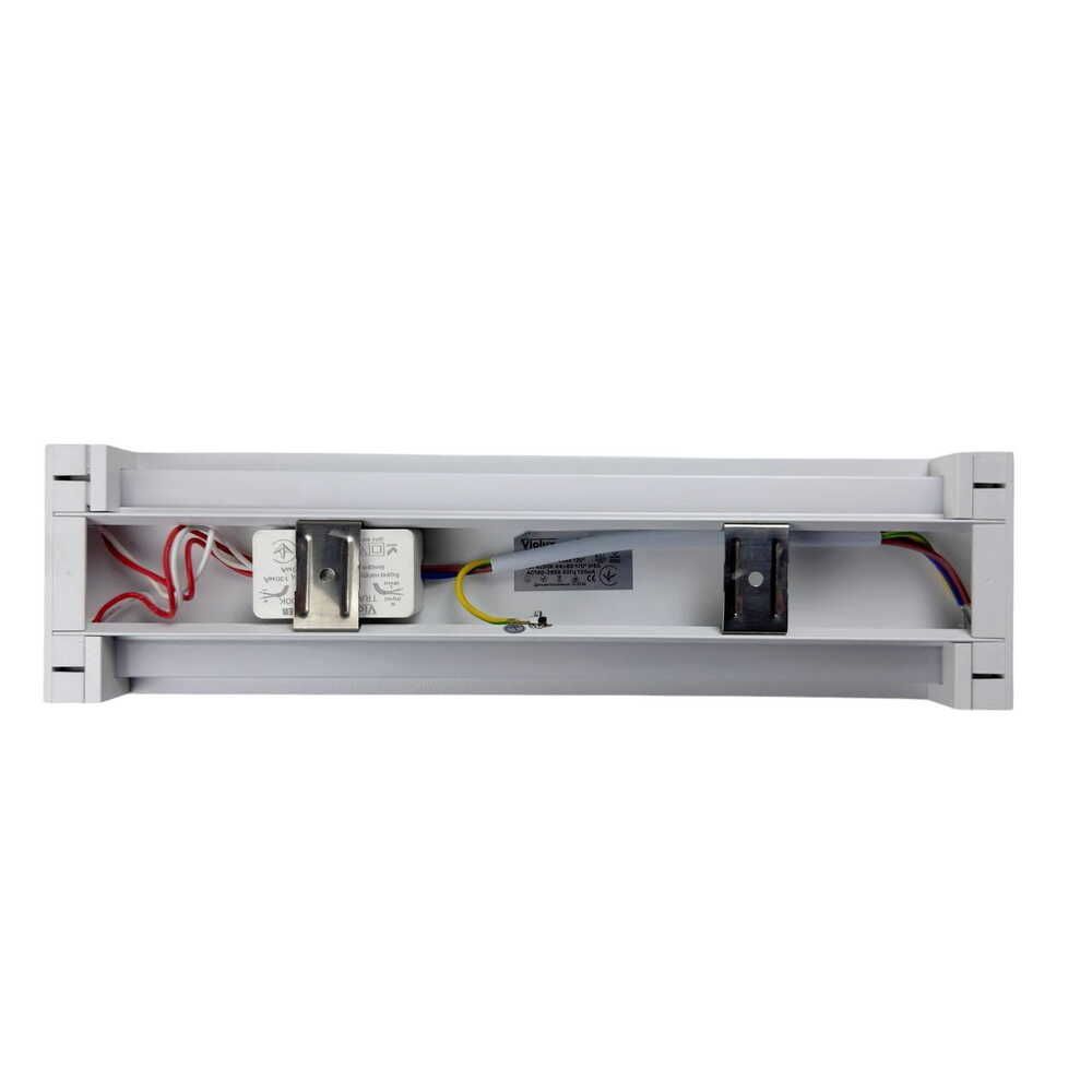 LED настінний світильник 30 см TRAFFIC 10W 4200K IP65 білий вологозахищений