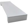 LED настінний світильник 30 см TRAFFIC 10W 4200K IP65 білий вологозахищений
