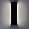 LED настінний світильник 30 см TRAFFIC 10W 4200K IP65 чорний вологозахищений