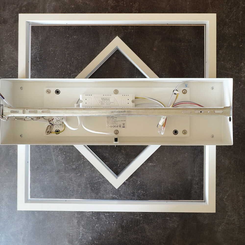 Люстра світлодіодна з пультом керування KENZO-S 100 Вт квадрат