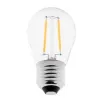 LED лампа FILAMENT 2W E27 2500K прозорий пластик