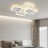 Світлодіодна люстра з пультом та мобільним додатком LAMPARAS 90W 3L біла