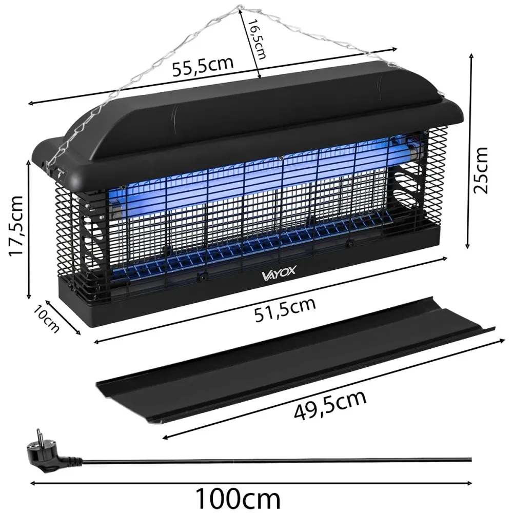 Знищувач комах до 120 м2 VAYOX IKL-300